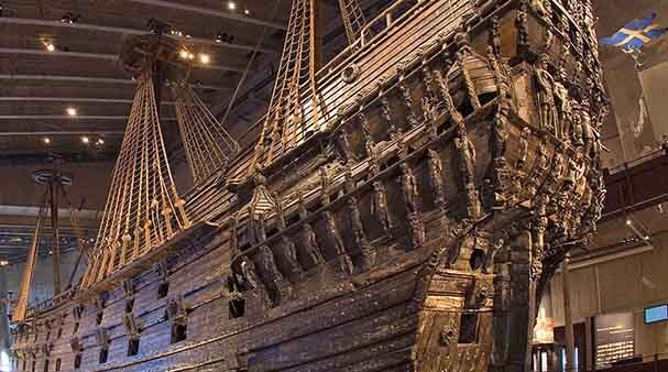 Imagen del Museo Vasa en Suecia